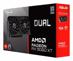 ASUS Dual -RX9060XT-16G AMD Radeon RX 9060 XT 16 GB GDDR6 Vaizdo plokštė