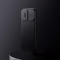 Nillkin CamShield Pro iPhone 16 Pro dėklas (juodas)