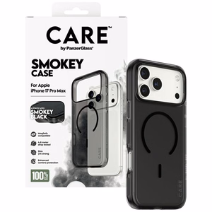 CARE by PanzerGlass Flagship Urban Explorer dėklas su juodu MagSafe iPhone 17 Pro Max - juodas