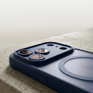 Mag Matt dėklas iPhone 11 tamsiai mėlynas