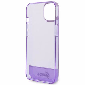 Guess GUHCP14MHGCOU iPhone 14 Plus 6.7 "violetinis/violetinis kietas dėklas Translucent