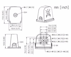 Dahua kam. laikiklis PFA6330X