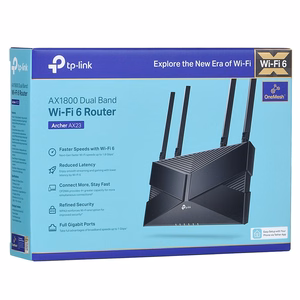 TP-Link Archer AX1800 dviejų dažnių Wi-Fi 6 maršrutizatorius