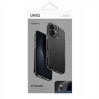 Uniq Air Fender dėklas iPhone 16 - pilkas