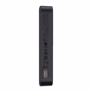 Išorinė baterija Baseus MagPro Magnetic 5000mAh 20W, MagSafe (juoda)