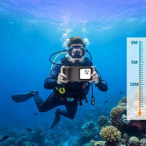 Tech-Protect IPX8 Pro Waterproof Phone Dėklas - pilkas and juodas