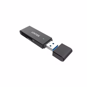 UNITEK Y-9327A kortelių skaitytuvas USB 3.2 Gen 1 (3.1 Gen 1) Type-A Juoda
