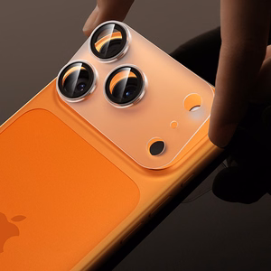 Benks grūdintas stiklas Air Shield matinė integruota objektyvo apsauga (C069) Iphone 17 Pro (3 objektyvai) skaidri