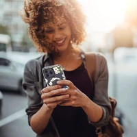 Tech-Protect MagMood Magnetinis dėklas telefonui iPhone 15 Pro Max - Ramunės su lapais