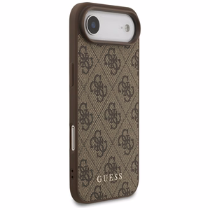 Guess 4G Klasikinis Dėklas telefonui iPhone 17 Air - rudas