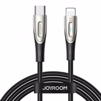 USB Laidas Joyroom "SA27-CL3" juodas "Type-C / Lightning" 120cm (iki 30W)