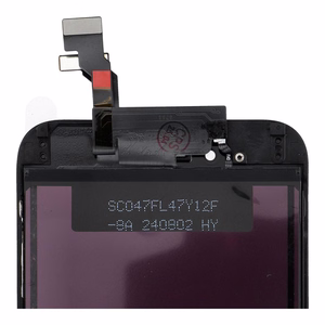 FixCell LCD ekranas IPHONE 6G juodas (aukštas ryškumas)