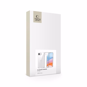 Tech-Protect FlexAir Hybrid dėklas iPhone 16e - skaidrus