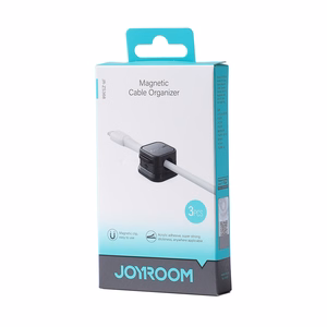Joyroom JR-ZS368 magnetinis kabelių laikiklis - juodas (3 vnt.)