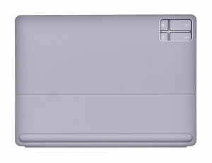 Lenovo Idea Tab Plus dėklas su klaviatūra, Luna Grey, JAV anglų kalbos klaviatūros išdėstymas (US-EN1)