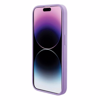 Guess Saffiano magnetinis dėklas telefonui iPhone 15 Plus - violetinis