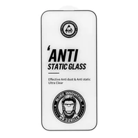 LCD apsauginis stikliukas 5D Mr. Monkey Glass (Strong Lite) Samsung S936 S25 Plus juodas