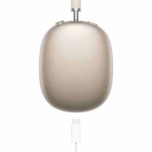 Apple AirPods Max Laisvų rankų įranga Bevielis Su lankeliu Skambučiai / muzika C tipo USB Bluetooth Rusvai gelsvas