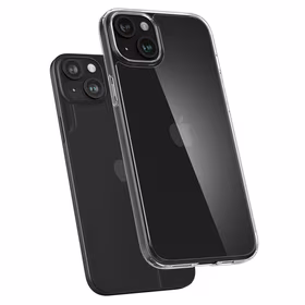 Spigen Airskin Hybrid dėklas telefonui iPhone 15 Plus - skaidrus
