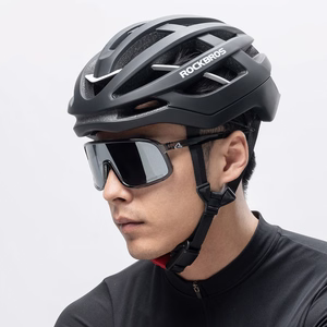 Rockbros HC-58BK-M Bike Helmet 55-58 cm - Black and Gray