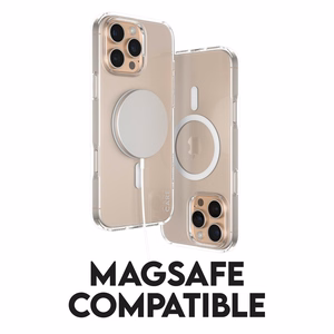 CARE by PanzerGlass Flagmano dėklas telefonui iPhone 16 Pro Max 6.9" baltas/baltas Magnetinis 1340