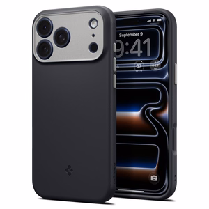 Spigen Nano Pop MagSafe dėklas, skirtas iPhone 17 Pro Max / 18 Pro Max, juodas