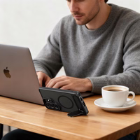 Tech-Protect MagRack MagSafe Dėklas for Samsung Galaxy S26 Ultra - Matinis juodas