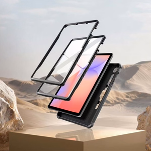 "Tech-Protect Kevlar Pro" dėklas "Samsung Galaxy Tab S9" - juodas