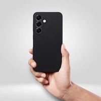 Silikoninis dėklas 2mm SAMSUNG S25 FE juodas