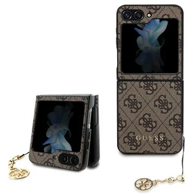 Dėklas telefonui Samsung Galaxy Z Flip 5 (4G Charms Collection) – rudas
