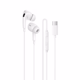 Borofone Ausinės BM100 Pro Fuente su mikrofonu Type C (DAC) baltos