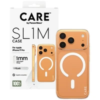 CARE by PanzerGlass SL1M MagSafe deklas iPhone 17 Pro - skaidrus