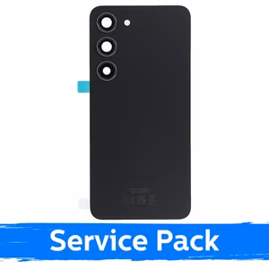 Galinis dangtelis suderinamas su Samsung S911 S23 / Phantom Black / (Service Pack)