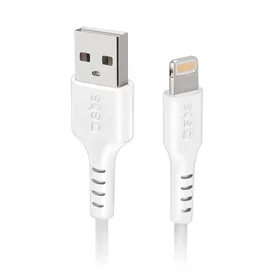SBS TECABLEUSBIP589W USB-A - Lightning kabelis - baltas