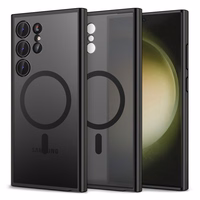 Tech-Protect MagMat MagSafe Dėklas telefonui Samsung Galaxy S24 Ultra - matinis juodas