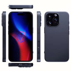 3mk Matinis dėklas Pro Apple iPhone 16 Pro Max - matinis juodas