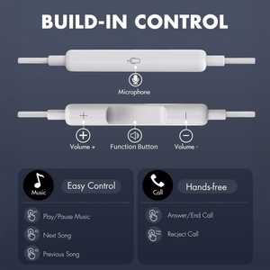 Наушники Tech-Protect Ultraboost Core G2 USB-C - чёрные