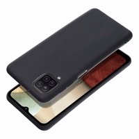Dėklas telefonui SAMSUNG A12 5G matinis - juodas