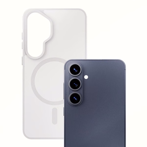Samsung Galaxy S26+ - 3mk Smoke MagCase White