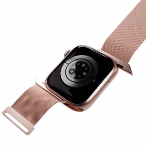 Puro Milanese nerūdijančio plieno Apple Watch dirželis 38/40/41mm - rožinis
