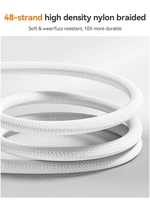 USB kabelis Joyroom S-A51 USB-A to Lightning 3A 1.2m pilkas