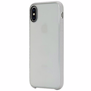 Incase Pop dėklas, skirtas iPhone X, skaidrus ir skalūno pilkas