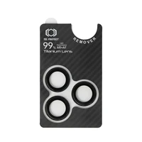 Grūdintas stiklas Tel Protect Titanium objektyvo 99% AR Aramid serija kamerai Iphone 16 Pro/16 Pro Max (3 vnt.)
