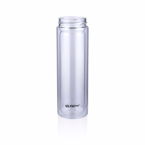 Alpina dvisienė stiklinė termo gertuvė, 450 ml