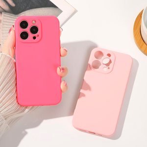Силиконовый чехол iPhone 14 Plus светло-голубой