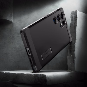 Spigen Tough Armor dėklas telefonui Samsung Galaxy S24 Ultra - juoda