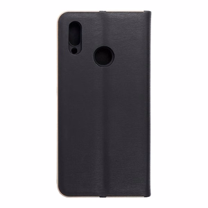 LUNA Book Gold dėklas telefonui HUAWEI P Smart 2019 juodas