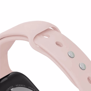 Crong Liquid dirželis, skirtas Apple Watch 38 / 40 / 41 / 42 mm, smėlio rausvas