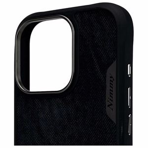 Nimmy Didelės akys augintinis 2.0 Pandos dėklas telefonui iPhone 16 Pro - juodas