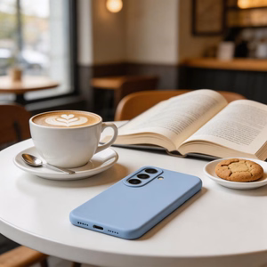 Tech-Protect Silicone MagSafe dėklas Samsung Galaxy S26 - mėlynas